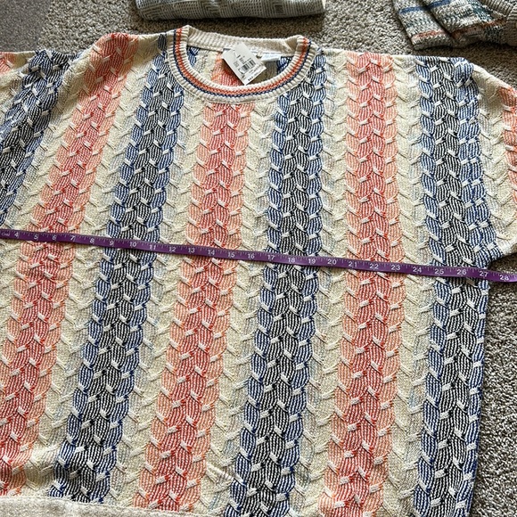 Giorgio Di Firenze pull over sweater mens round neck long sleeve light MD & XXL - Picture 8 of 13